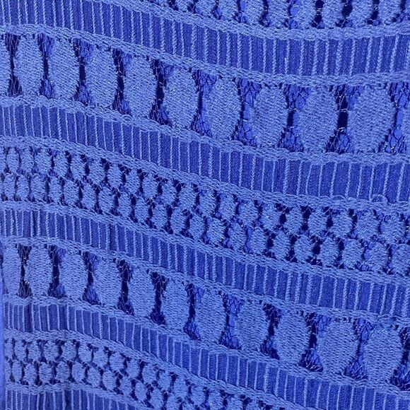 Peck & Peck Top Layered Lace Panel Short Sleeves Pullover Style Size XL EUC - Picture 4 of 6